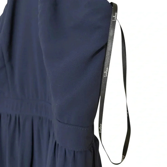 Lulus Air of Romance Navy Blue Maxi Dress (size Small) - Picture 6 of 14